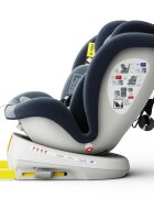 BUF BOOF Scaun auto Tweety Plus Deluxe i-Size rotativ 360 cu isofix 40-150 cm Blue