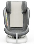 BUF BOOF Scaun Auto Tweety Plus Deluxe i-size rotativ 360 cu Isofix 40-150 cm CreamGrey
