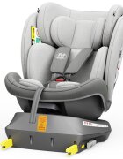 BUF BOOF Scaun auto Tweety Plus Deluxe i-size rotativ 360 cu isofix 40-150 cm DuoGrey