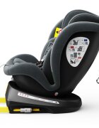 BUF BOOF Scaun auto Tweety Plus Deluxe i-size rotativ 360 cu isofix 40-150 cm grey