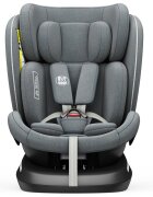 BUF BOOF Scaun auto Tweety Plus Deluxe i-size rotativ 360 cu isofix 40-150 cm grey