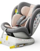 BUF BOOF Scaun auto Tweety Plus Deluxe i-size rotativ 360 cu isofix 40-150 cm pink