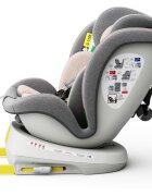 BUF BOOF Scaun auto Tweety Plus Deluxe i-size rotativ 360 cu isofix 40-150 cm pink