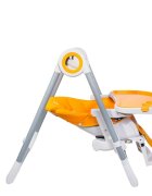 BUF BOOF Scaun de masa X-6 4 pozitii inclinare pana la 180 grade reglabil 7 pozitii inaltime portocaliu