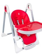 BUF BOOF Scaun de masa X-6 4 pozitii inclinare pana la 180 grade reglabil 7 pozitii inaltime red