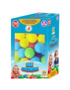 Bufnitel Set educativ 100 bile colorate cutie 7 cm