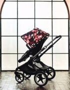 Bugaboo Capotina carucior Fox 3 Lynx Animal Explorer pink red