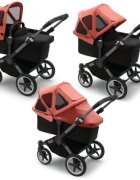 Bugaboo Capotina cu extensie plasa insecte Donkey sunrise red