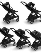Bugaboo Capotina cu extensie plasa insecte Dragonfly midnight black