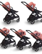 Bugaboo Capotina cu extensie plasa insecte Dragonfly sunrise red