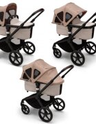 Bugaboo Capotina cu extensie plasa insecte Fox 5 Fox Cub Lynx dune taupe