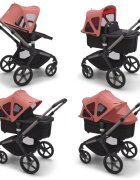 Bugaboo Capotina cu extensie plasa insecte Fox 5 Fox Cub Lynx sunrise red