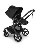 Bugaboo Carucior 2 in 1 Fox 5 Renew Black Heritage Black cu maner reglabil reversibil suspensii cadru din aluminiu