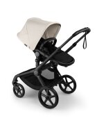Bugaboo Carucior 2 in 1 Fox 5 Renew Black Heritage Black Misty White cu maner reglabil reversibil suspensii cadru din aluminiu