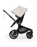 Bugaboo Carucior 2 in 1 Fox 5 Renew Black Heritage Black Misty White cu maner reglabil reversibil suspensii cadru din aluminiu