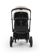 Bugaboo Carucior 2 in 1 Fox 5 Renew Black Heritage Black Misty White cu maner reglabil reversibil suspensii cadru din aluminiu