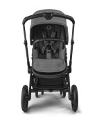Bugaboo Carucior 2 in 1 Fox 5 Renew Graphite Moon Grey cu maner reglabil reversibil suspensii cadru din aluminiu