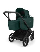 Bugaboo Carucior 2 in 1 pentru copii Donkey 6 Complete Black Green cu suspensii spatar reglabil maner ajustabil si pliere compacta