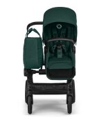 Bugaboo Carucior 2 in 1 pentru copii Donkey 6 Complete Black Green cu suspensii spatar reglabil maner ajustabil si pliere compacta