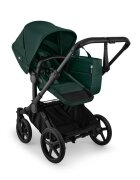 Bugaboo Carucior 2 in 1 pentru copii Donkey 6 Complete Black Green cu suspensii spatar reglabil maner ajustabil si pliere compacta