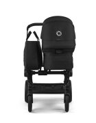 Bugaboo Carucior 2 in 1 pentru copii Donkey 6 Complete Black Heritage Black cu suspensii spatar reglabil maner ajustabil si pliere compacta