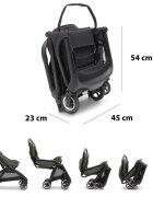 Bugaboo Carucior Butterfly black forest green