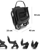 Bugaboo Carucior Butterfly black stormy blue