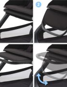Bugaboo Carucior Dragonfly black dark cherry
