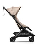 Bugaboo Carucior pentru copii Butterfly 2 Black Desert Taupe cu spatar reglabil compatibil avion pliere ultra-compacta suspensii
