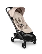 Bugaboo Carucior pentru copii Butterfly 2 Black Desert Taupe cu spatar reglabil compatibil avion pliere ultra-compacta suspensii