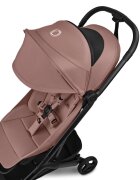 Bugaboo Carucior pentru copii Butterfly 2 Complete Black Pink cu suspensii spatar reglabil si husa de ploaie compatibil avion pliere compacta pana la 22 kg