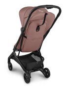 Bugaboo Carucior pentru copii Butterfly 2 Complete Black Pink cu suspensii spatar reglabil si husa de ploaie compatibil avion pliere compacta pana la 22 kg