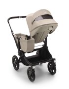 Bugaboo Carucior pentru copii Donkey 5 Mono Black Desert Taupe reversibil cu suspensii pliere compacta maner reglabil si husa de ploaie suporta pana la 22 kg