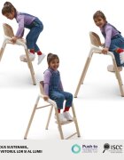 Bugaboo Scaun Giraffe Warm Wood grey
