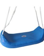 Burak Toys Leagan universal pentru copii din plastic rezistent inaltime reglabila sfoara 10mm sezut leagan 44 x 22 x 11 cm Blue