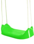 Burak Toys Leagan universal pentru copii din plastic rezistent inaltime reglabila sfoara 10mm sezut leagan 44 x 22 x 11 cm Green