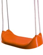 Burak Toys Leagan universal pentru copii din plastic rezistent inaltime reglabila sfoara 10mm sezut leagan 44 x 22 x 11 cm Orange