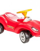 Burak Toys Masinuta copii fara pedale Step Car Burak Red recomandata copiilor peste 3 ani actionata cu picioarele