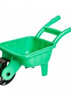 Burak Toys Roaba de jucarie pentru copii Verde dimensiune 64 x 41 x 30 cm potrivita pentru gradina si nisip
