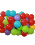 Burak Toys Set 50 bile pentru copii BurakToys material PVC sigur si durabil diamentru 7cm Multicolor