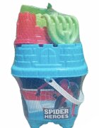 Burak Toys Set 6 jucarii de nisip Castel Nr.1 Blue