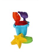 Burak Toys Set 6 jucarii de nisip Pluto Blue