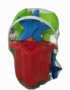 Burak Toys Set 6 jucarii de nisip Pluto Red
