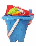 Burak Toys Set 9 jucarii de nisip Castel Blue