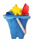 Burak Toys Set 9 jucarii de nisip Castel Blue