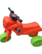 Burak Toys Tricicleta copii fara pedale Big Cross orange de la 2 ani pana la 20 kg inaltime pana la sezut 34 cm