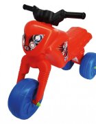 Burak Toys Tricicleta copii fara pedale Big Cross red de la 2 ani pana la 20 kg inaltime pana la sezut 34 cm