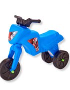 Burak Toys Tricicleta copii fara pedale Super Cross Albastra de la 2 ani pana la 20 kg Inaltime pana la sezut 30 cm