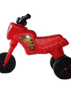 Burak Toys Tricicleta copii fara pedale Super Cross Rosie de la 2 ani pana la 20 kg Inaltime pana la sezut 30 cm