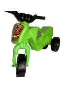 Burak Toys Tricicleta copii fara pedale Super Cross Verde de la 2 ani pana la 20 kg Inaltime pana la sezut 30 cm